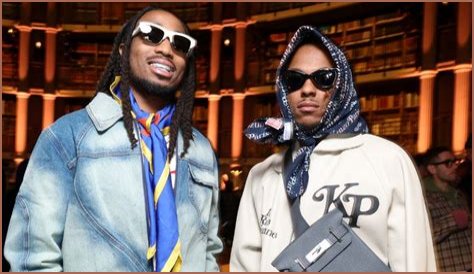 Quavo & Rich The Kid Turn Courtside Seats Into Music Video Set